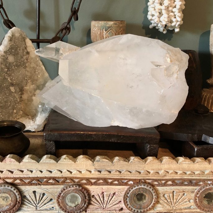 Huge Naturally Formed 15kg Quartz Crystal Specimen