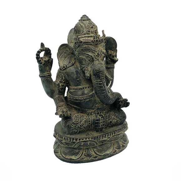 Antique Bronze Ganesh Statue